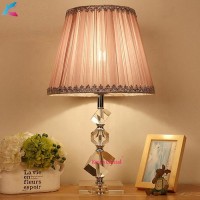 crystal modern living room hotel bedroom desk table lamp